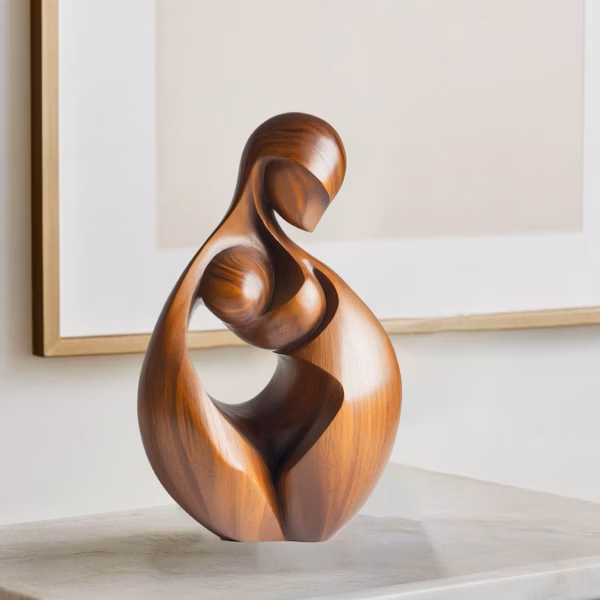Hand carved wooden figures