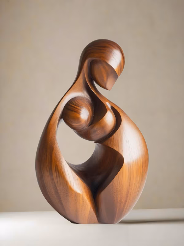 Hand carved wooden figures