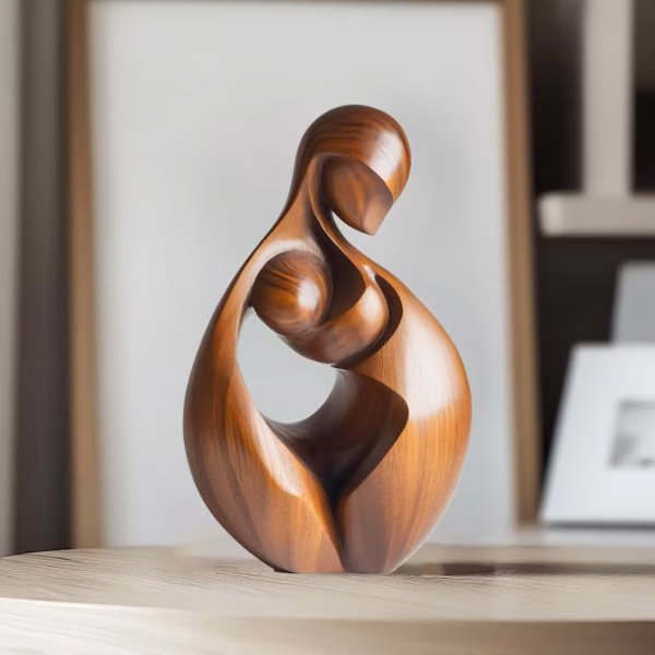 Hand carved wooden figures