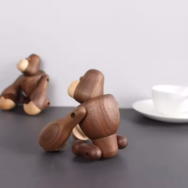 Articulated Wooden Gorilla Toy